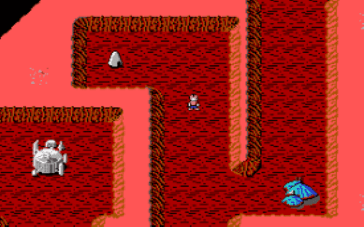 Gameplay screen of Commander Keen 1: Marooned on Mars (8/8)