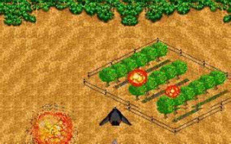 Gameplay screen of Jungle Strike (6/8)