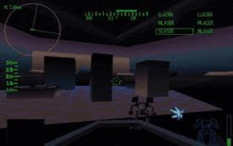 Gameplay screen of MechWarrior 2: 31st Century Combat (5/8)