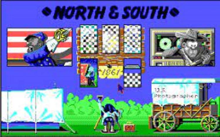Gameplay screen of North & South (4/8)