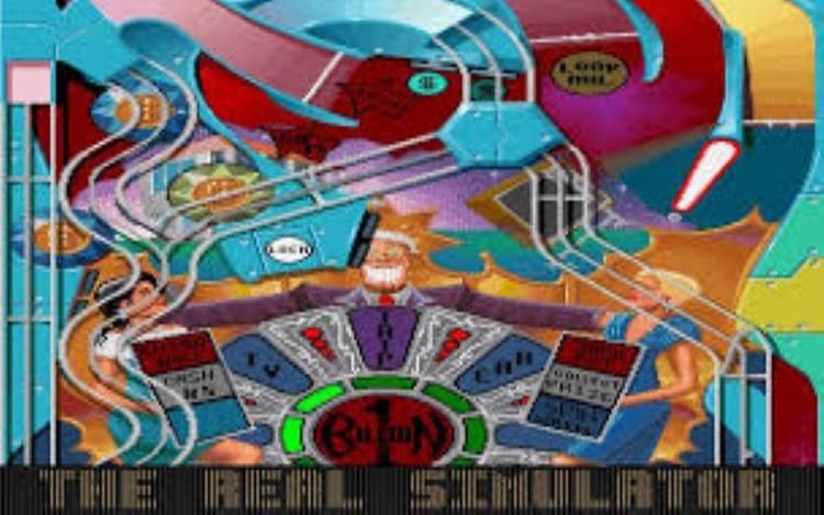 Gameplay screen of Pinball Dreams (7/7)