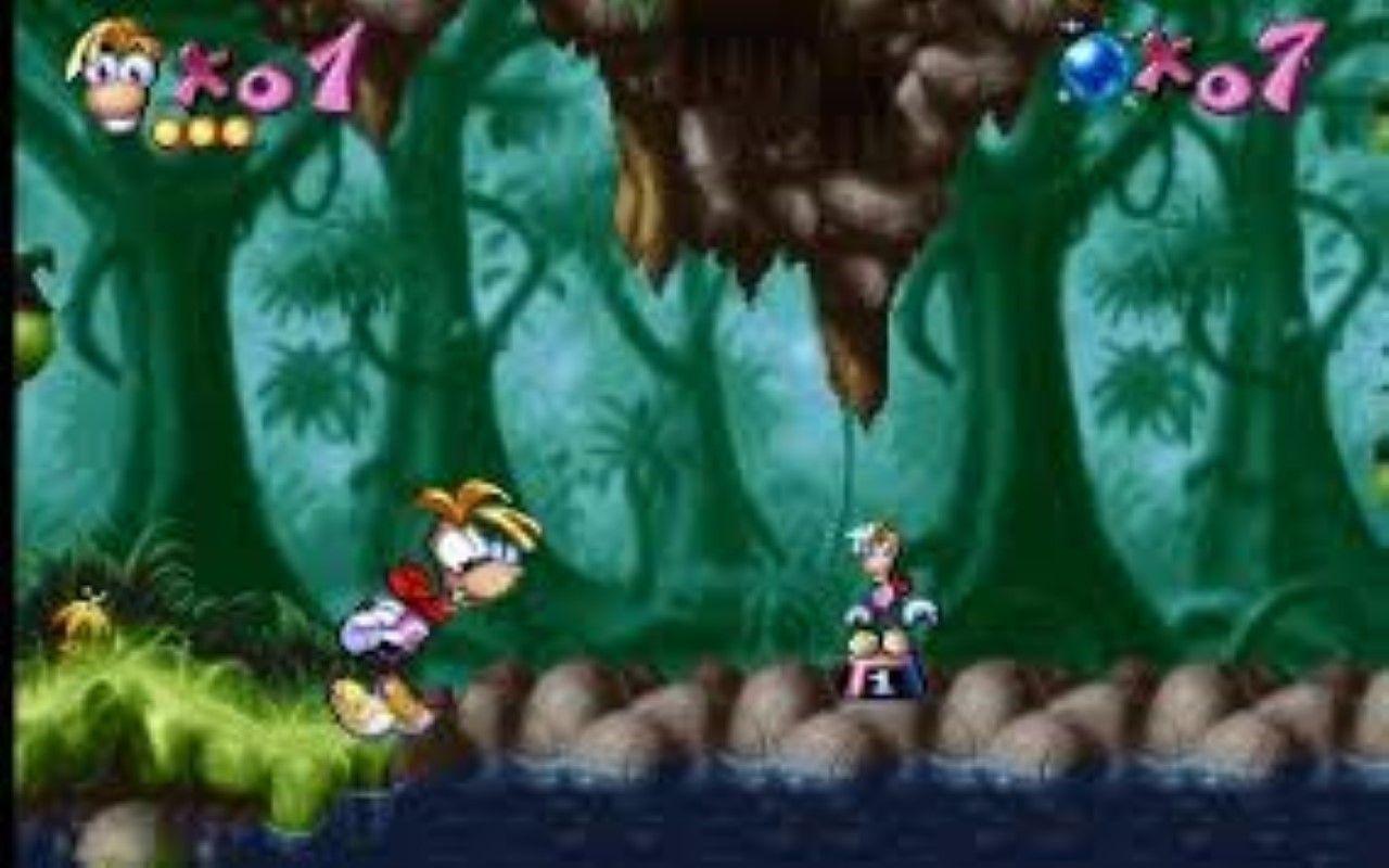 Gameplay screen of Rayman (4/4)