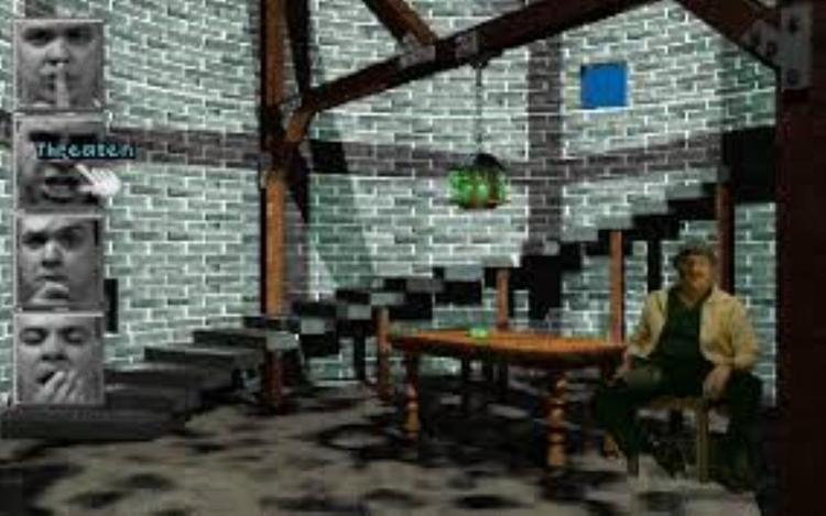 Gameplay screen of Return to Zork (1/4)