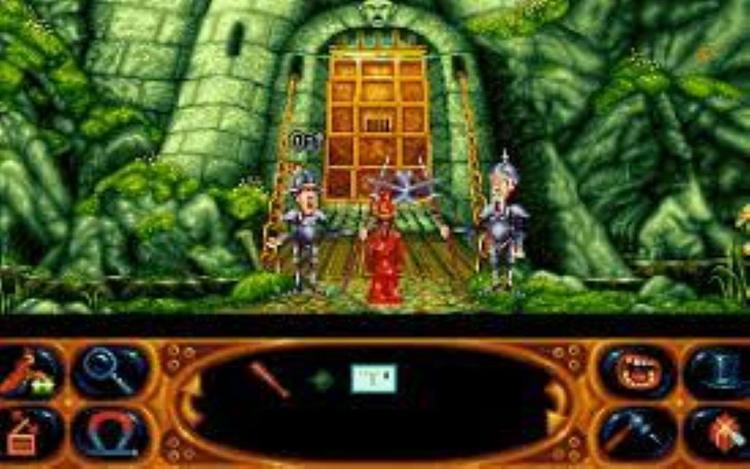Gameplay screen of Simon the Sorcerer (6/8)