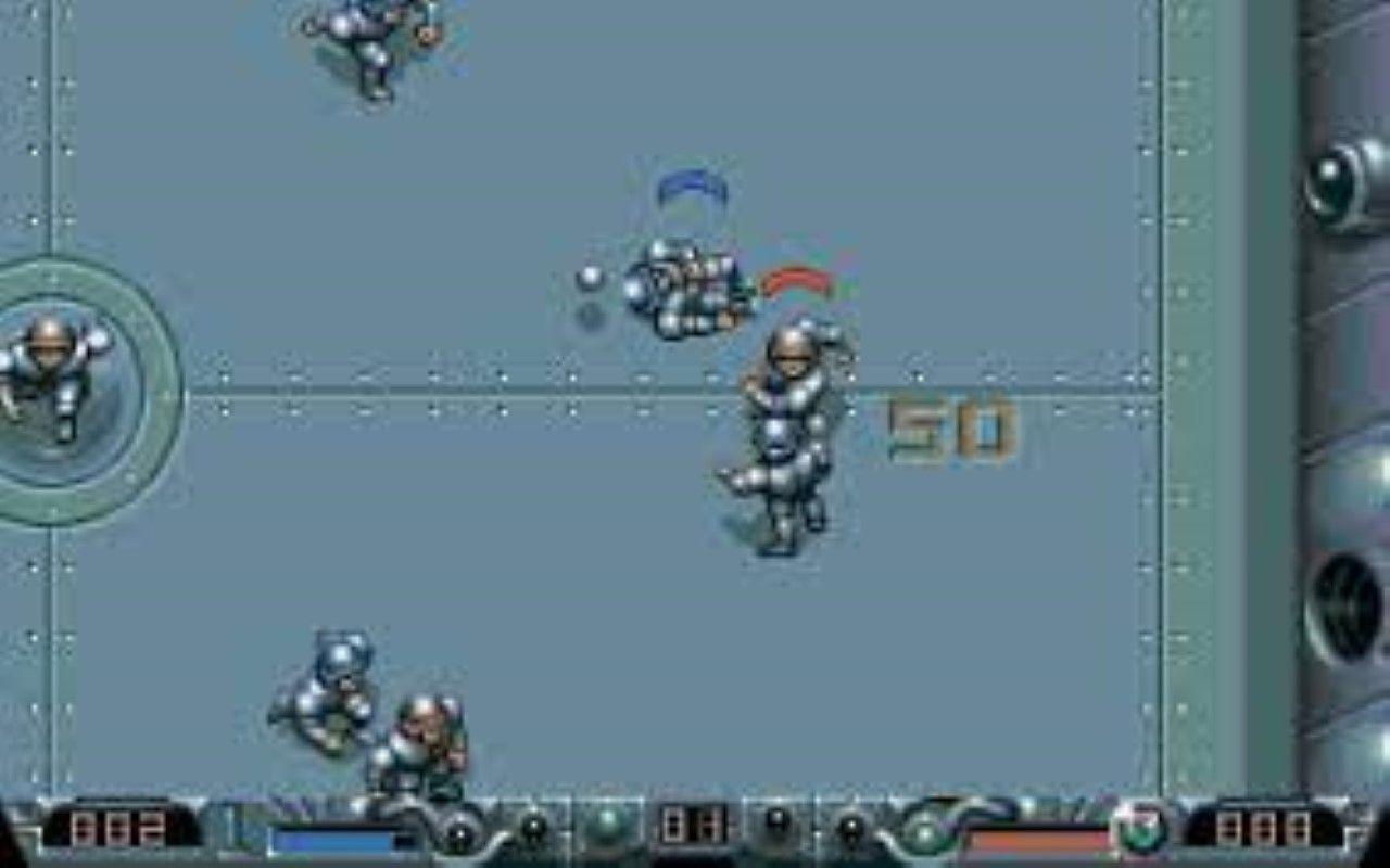 Gameplay screen of Speedball 2: Brutal Deluxe (5/8)
