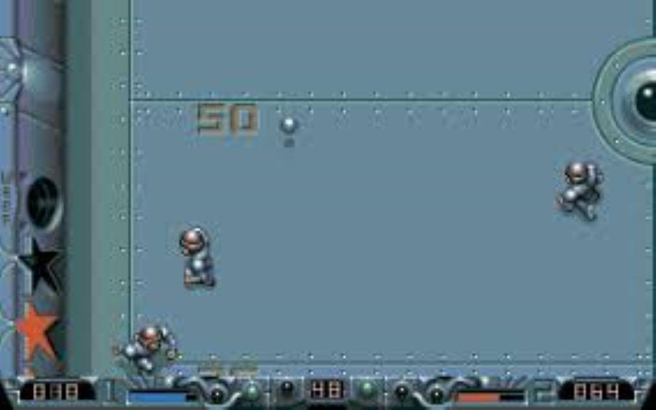 Gameplay screen of Speedball 2: Brutal Deluxe (4/8)