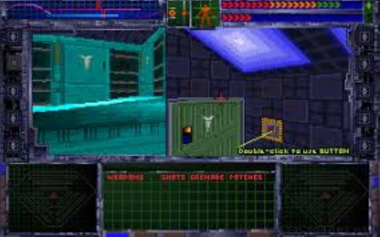 Gameplay screen of System Shock (8/8)