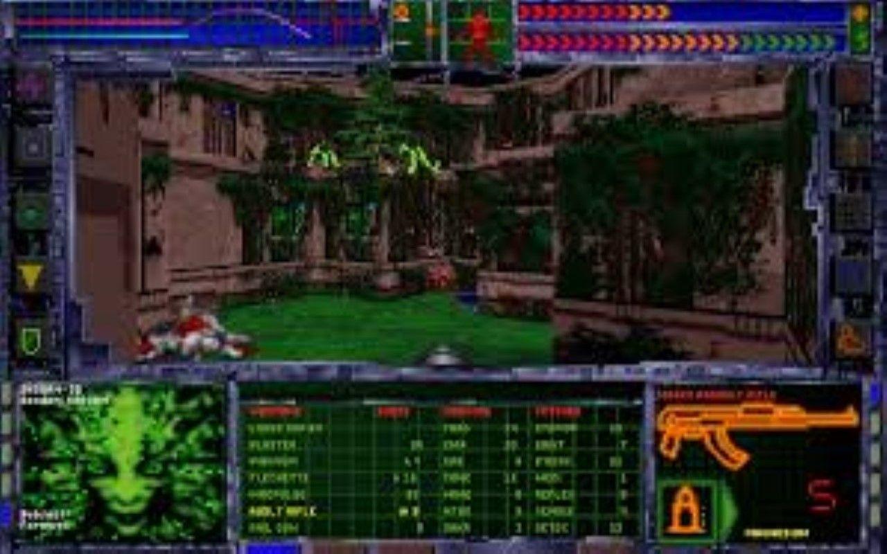 Gameplay screen of System Shock (5/8)