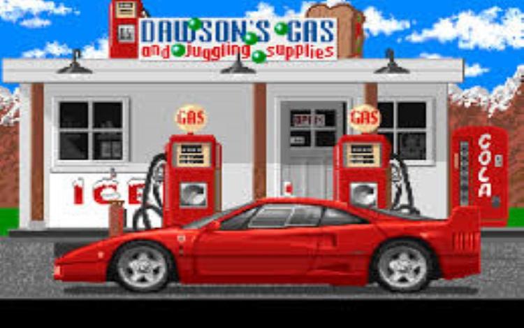 Gameplay screen of The Duel: Test Drive II (3/4)