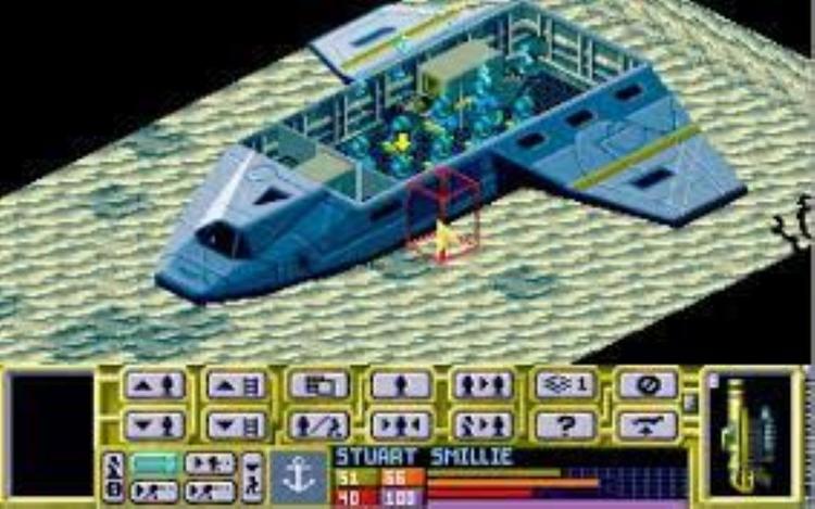 Gameplay screen of X-COM Terror from the Deep (7/8)