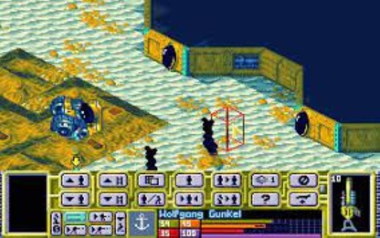 Gameplay screen of X-COM Terror from the Deep (5/8)