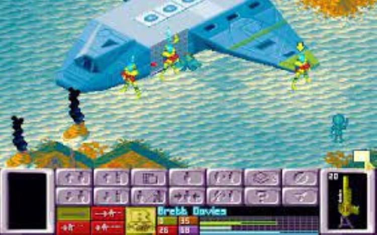 Gameplay screen of X-COM Terror from the Deep (8/8)