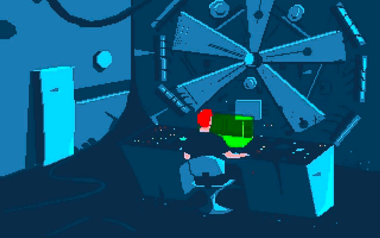 Gameplay screen of Another World (8/8)
