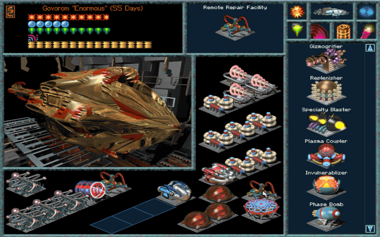 Gameplay screen of Ascendancy (6/8)