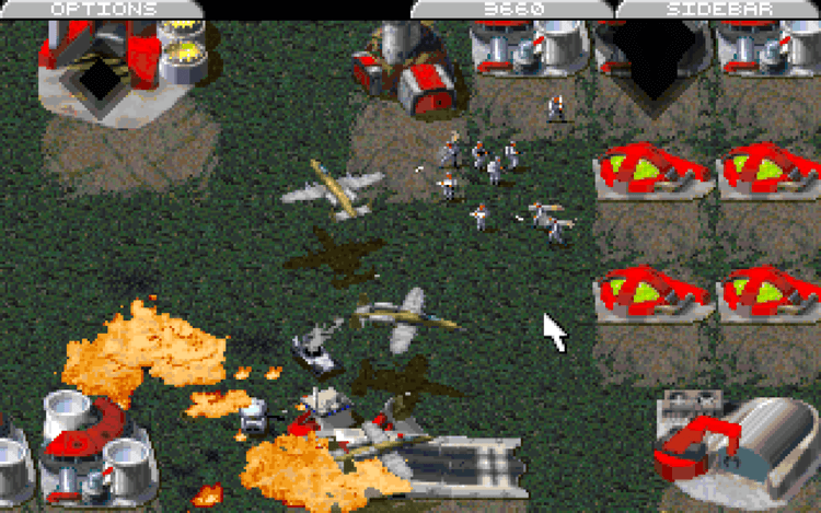 Gameplay screen of Command & Conquer (3/8)