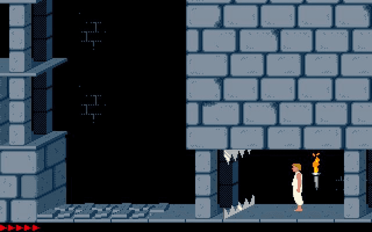 Gameplay screen of Prince of Persia (7/8)