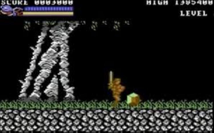 Gameplay screen of Rastan  (2/8)