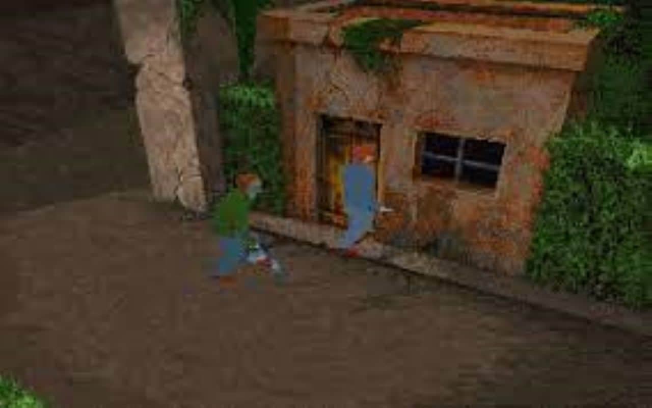 Gameplay screen of Alone in the Dark 2 (1/8)