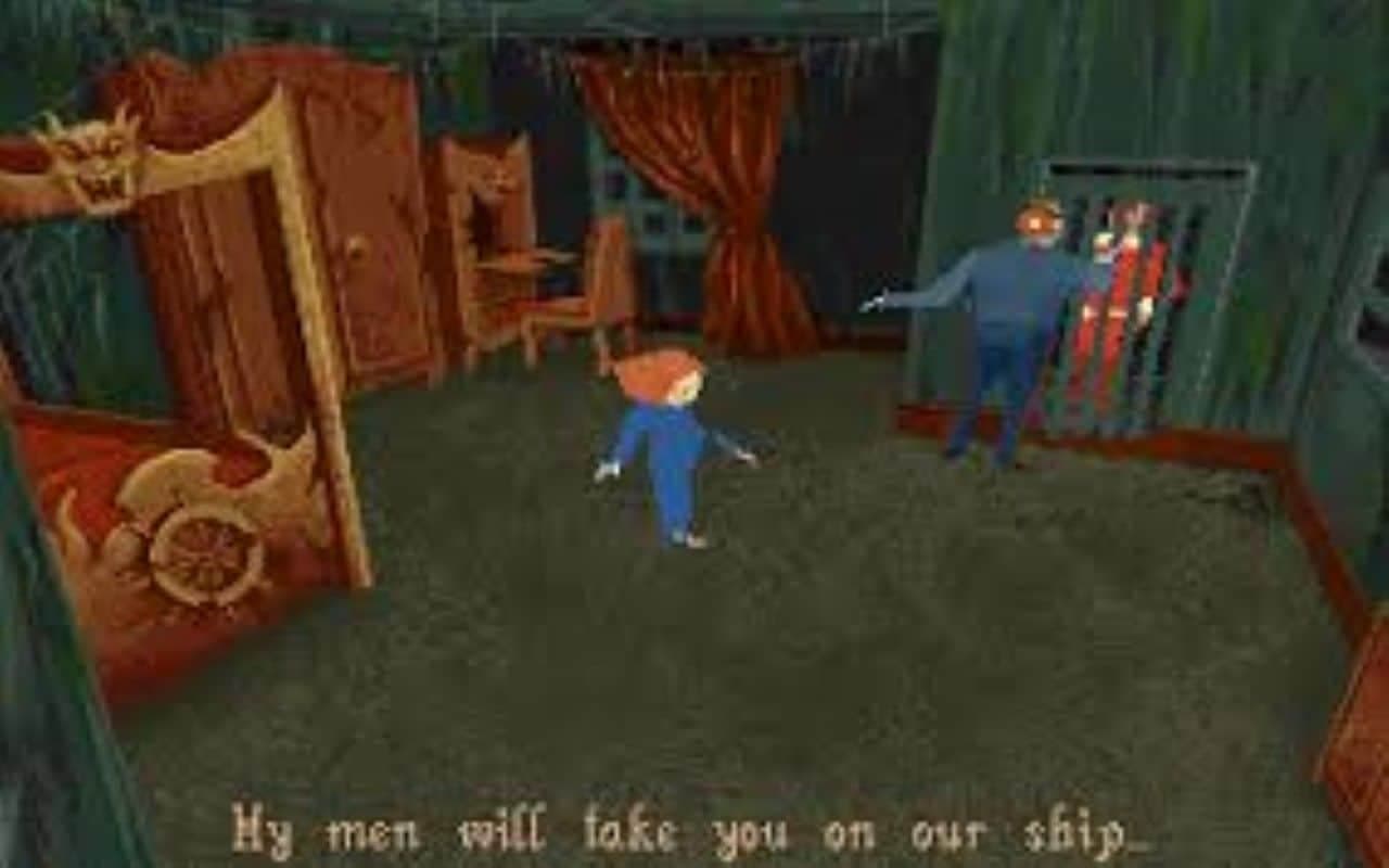 Gameplay screen of Alone in the Dark 2 (7/8)