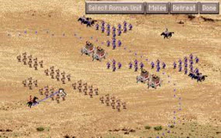 Gameplay screen of Centurion: Defender of Rome (6/8)