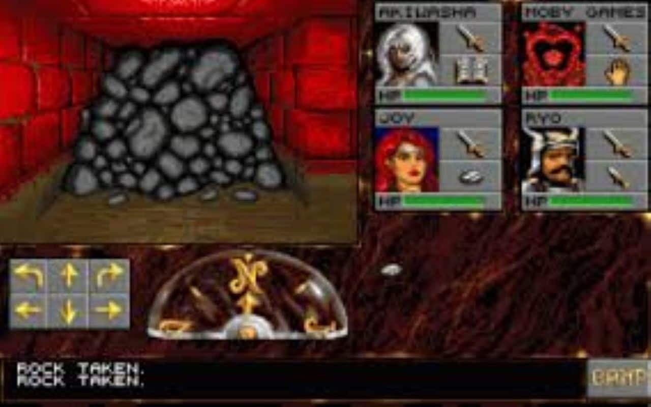Gameplay screen of Eye of the Beholder (4/8) Gameplay screen of Eye of the Beholder (4/8)