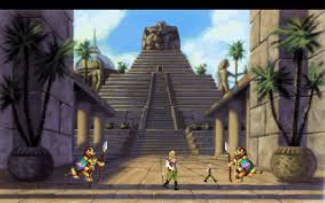 Gameplay screen of Quest for Glory III: Wages of War (5/8)