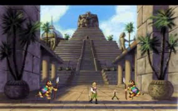 Gameplay screen of Quest for Glory III: Wages of War (5/8)