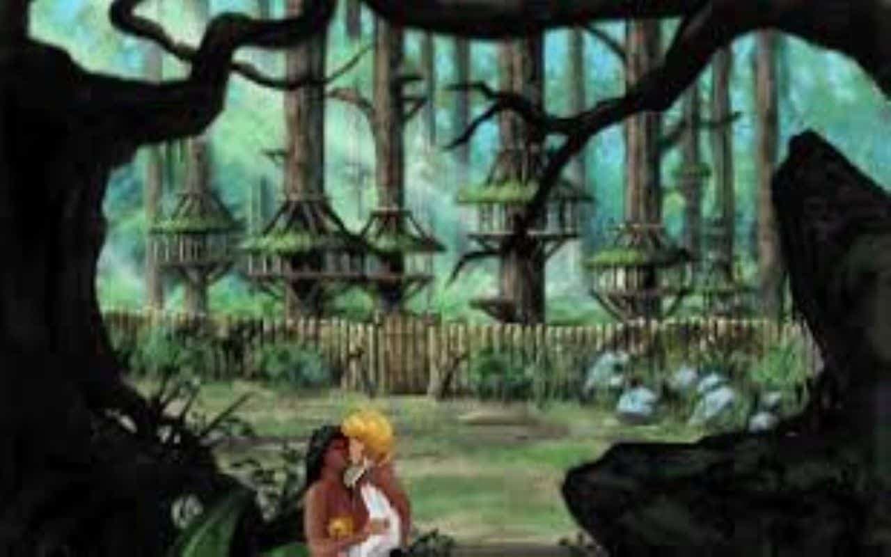 Gameplay screen of Quest for Glory III: Wages of War (3/8)