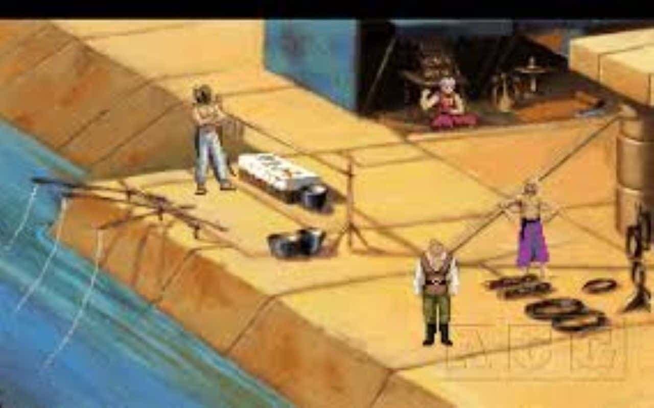 Gameplay screen of Quest for Glory III: Wages of War (4/8)