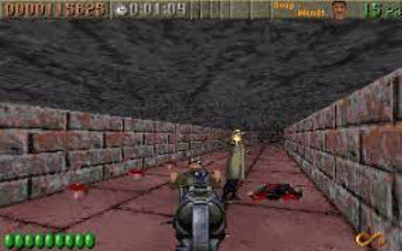 Gameplay screen of Rise of the Triad: Dark War (5/8)