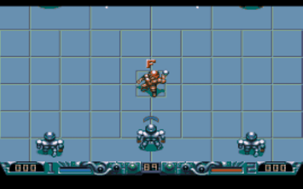 Gameplay screen of Speedball 2: Brutal Deluxe (2/8)