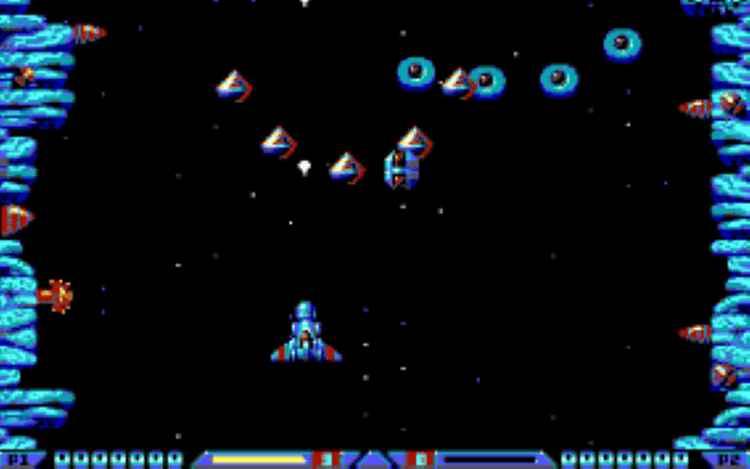 Gameplay screen of Xenon 2: Megablast (8/8)