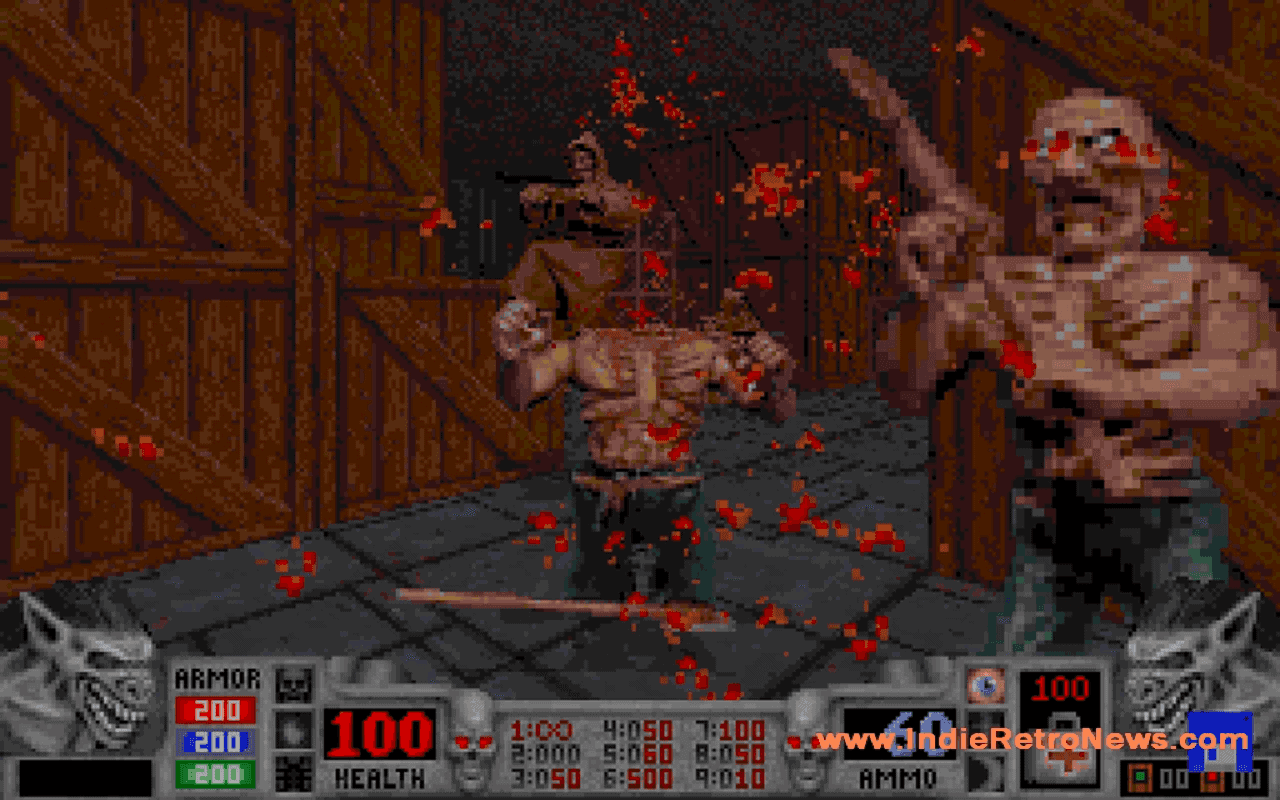 Gameplay screen of Blood (8/8)