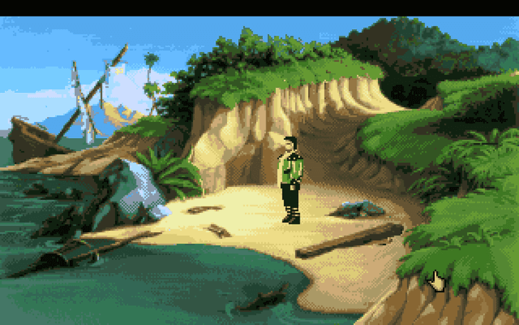 Gameplay screen of King's Quest VI: Heir Today, Gone Tomorrow (8/8)