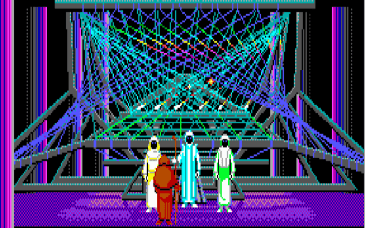 Gameplay screen of Loom (4/8)