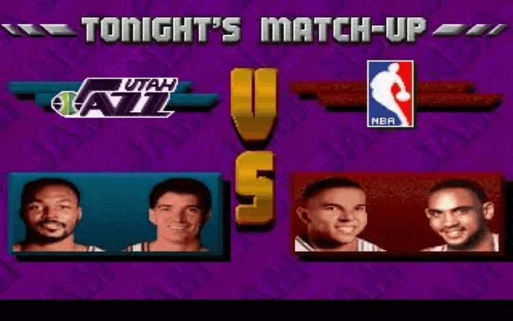 Gameplay screen of NBA Jam Tournament Edition (7/8)