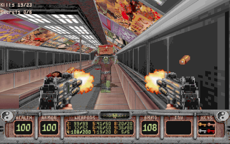 Gameplay screen of Shadow Warrior (3/8)