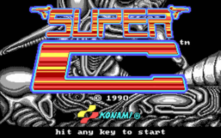 Gameplay screen of Super Contra (6/8)