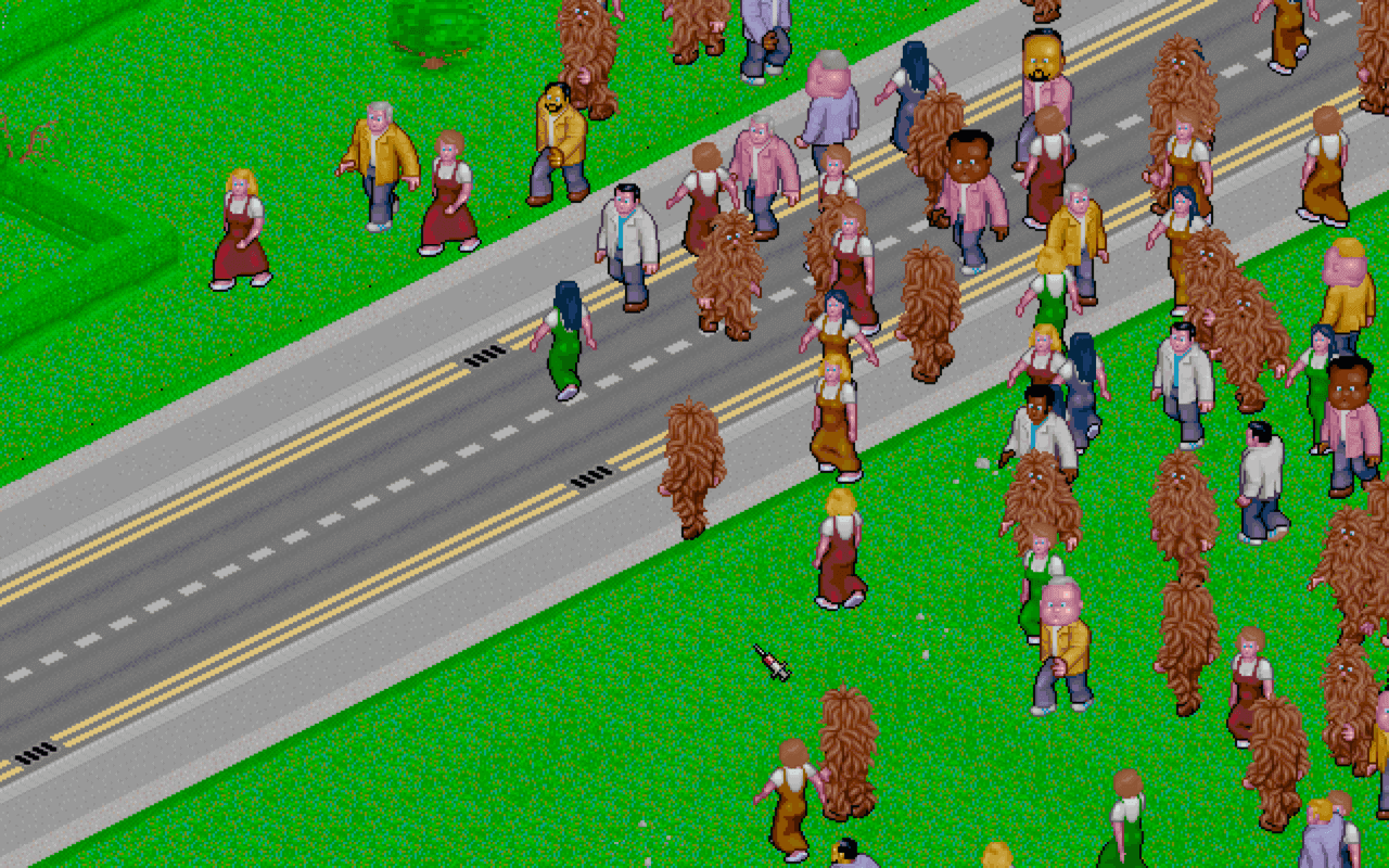 Gameplay screen of Theme Hospital (1/8)