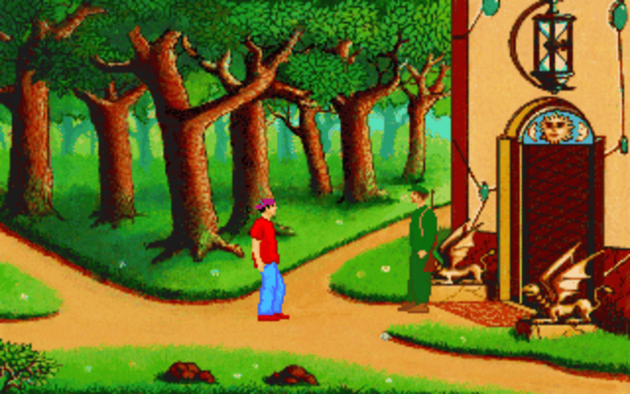 Gameplay screen of Teen Agent (7/8)