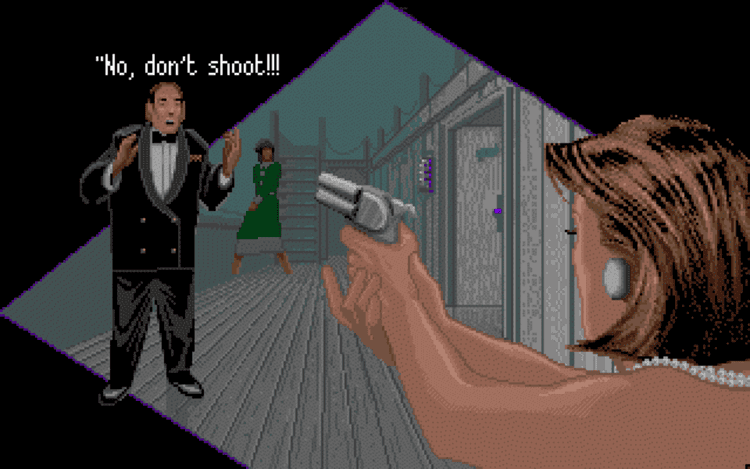 Gameplay screen of Cruise for a Corpse (3/8)