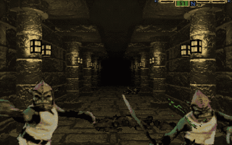 Gameplay screen of Stonekeep (4/8)