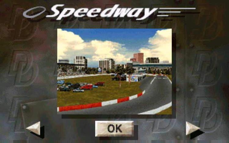 Gameplay screen of Destruction Derby (2/8)
