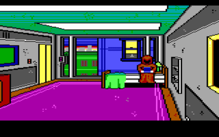 Gameplay screen of Manhunter: New York (2/8)