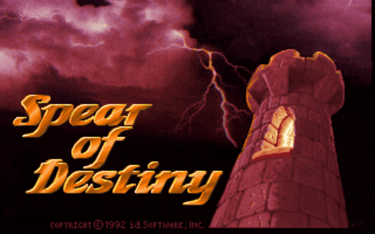 Gameplay screen of Spear of Destiny (3/8)