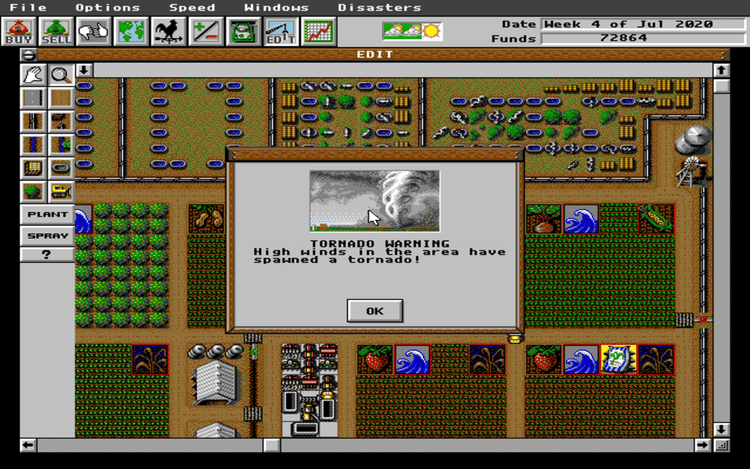 Gameplay screen of Sim Farm (4/8)