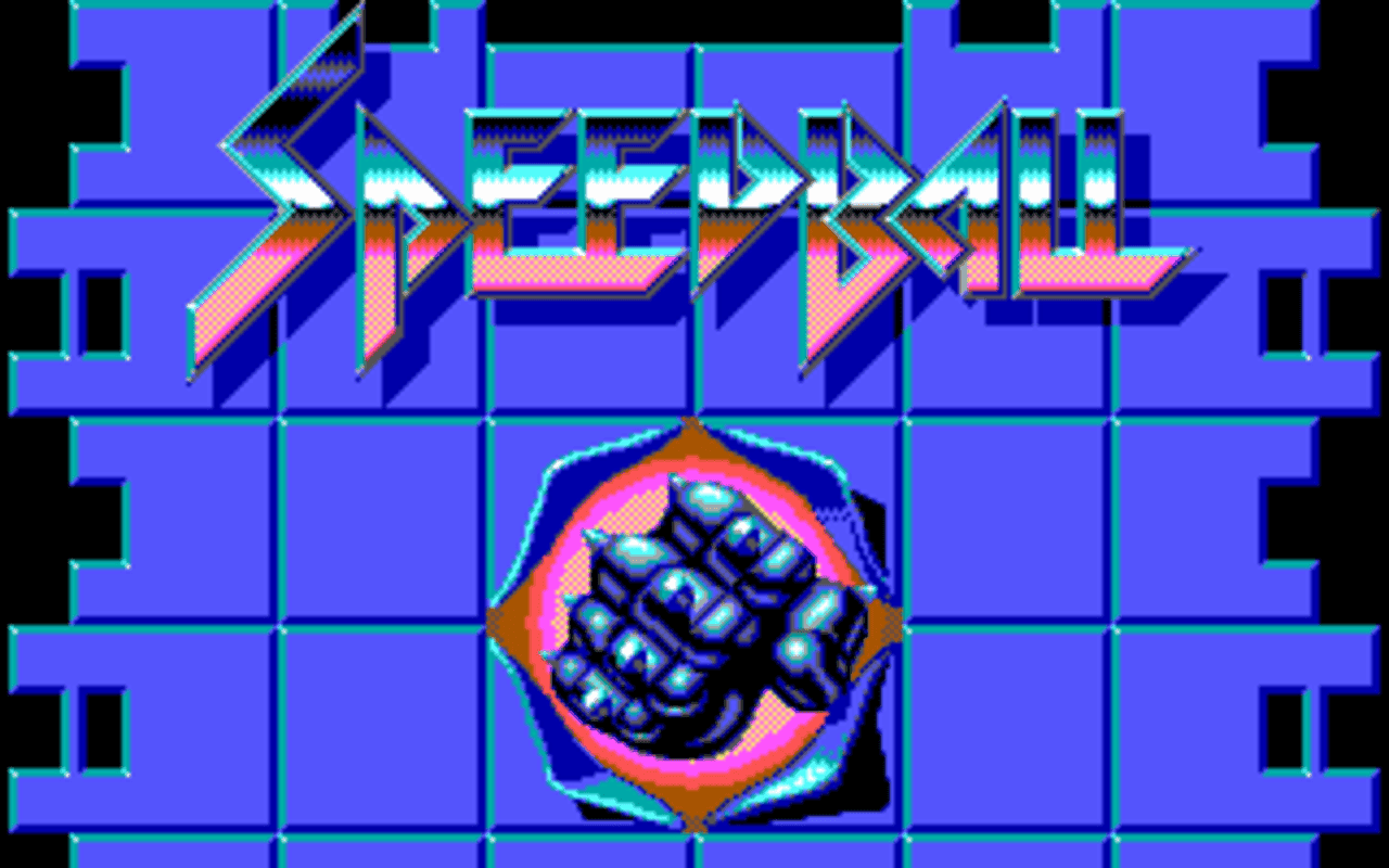 Gameplay screen of Speedball (1/4)