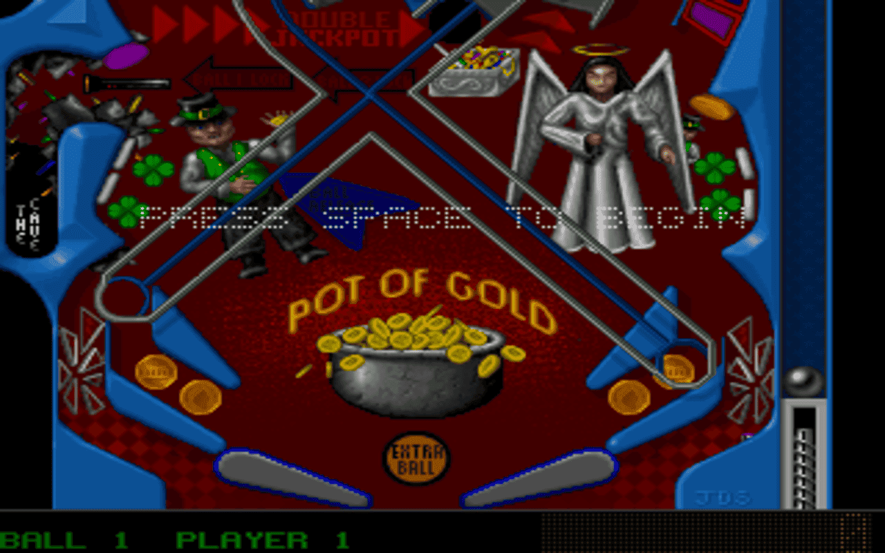 Gameplay screen of Epic Pinball (2/8)