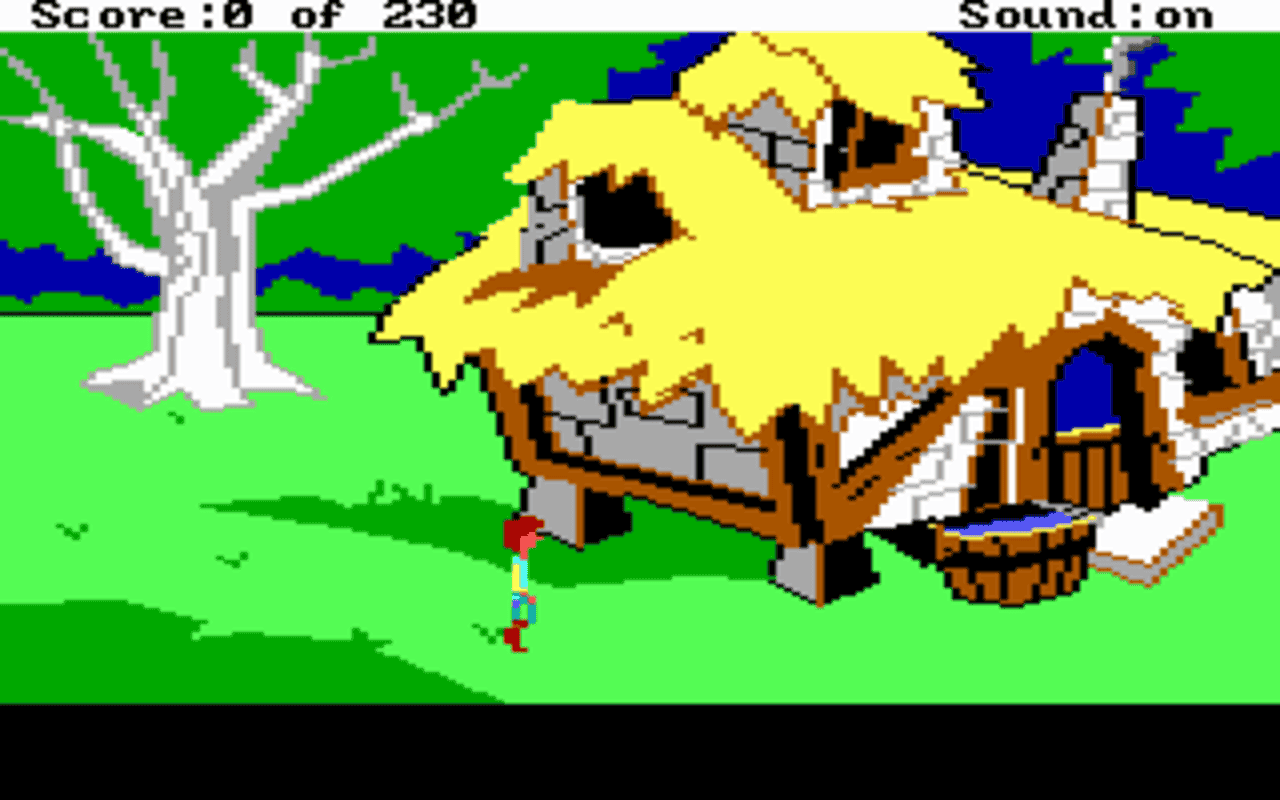 Gameplay screen of The Black Cauldron (3/8)