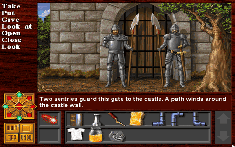 Gameplay screen of Death Gate (2/8)